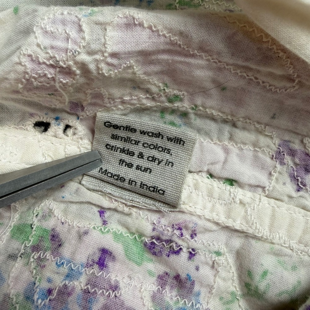 Magnolia Pearl Applique Love More Bloomers 215 Bubbles Cotton Butterfly Boho - Picture 6 of 16